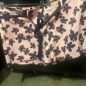Eloquii Floral Pink and blue Shorts
